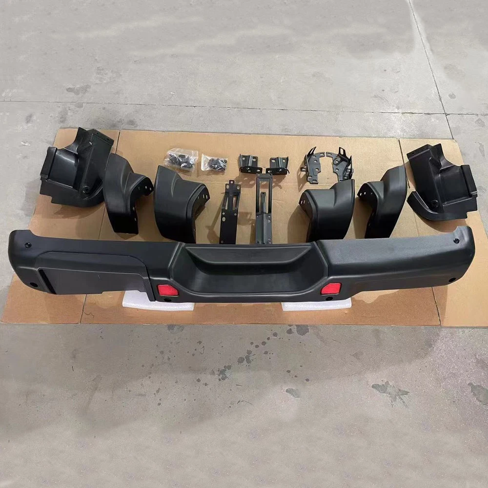 

4x4 Steel Rear Bumper for Jeep Wrangler JLU Accessories Offroad Rear Bull bar