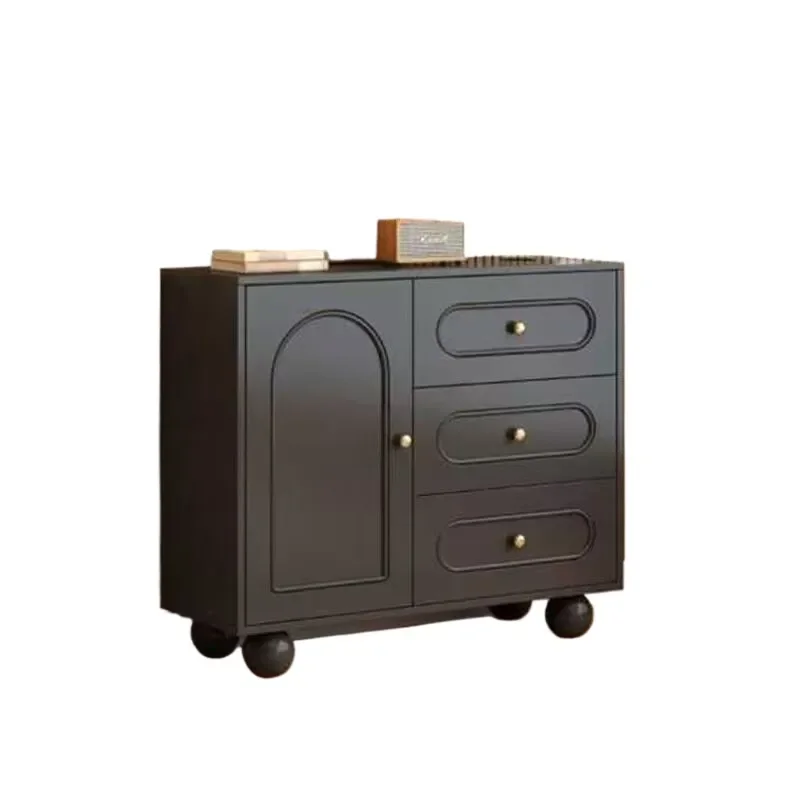 Modern Simple Dining Side Cabinet Against Wall Integrated Living Room Partition Cupboard Household Kitchen Storage Locker Tea