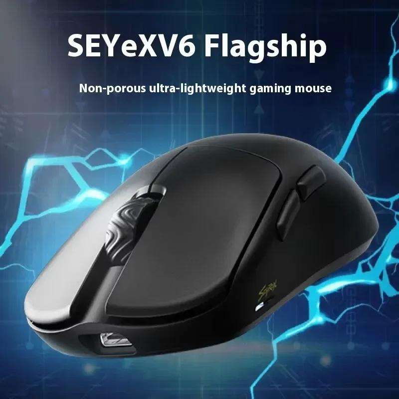 Scyrox V6 Wireless Mouse 3 Mode Bluetooth Ergonomics Lightweight Gaming Paw3950 Custom Made Gamer Mouse Pc Accessories Gifts Man