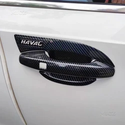 For Haval H6 3rd Gen GT DHT-PHEV 2021 2022 2023 Car Outer Door Handle Catch Cover Trim Cap Door Bowl Protection Trim Sticker