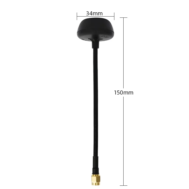 50 SZT. Antena wzmacniająca 5.8G, wszechkierunkowa, z wzmocnieniem 3dBi, złącze SMA, stabilny sygnał, wszystkie kierunki, do bezprzewodowych systemów FPV UAV
