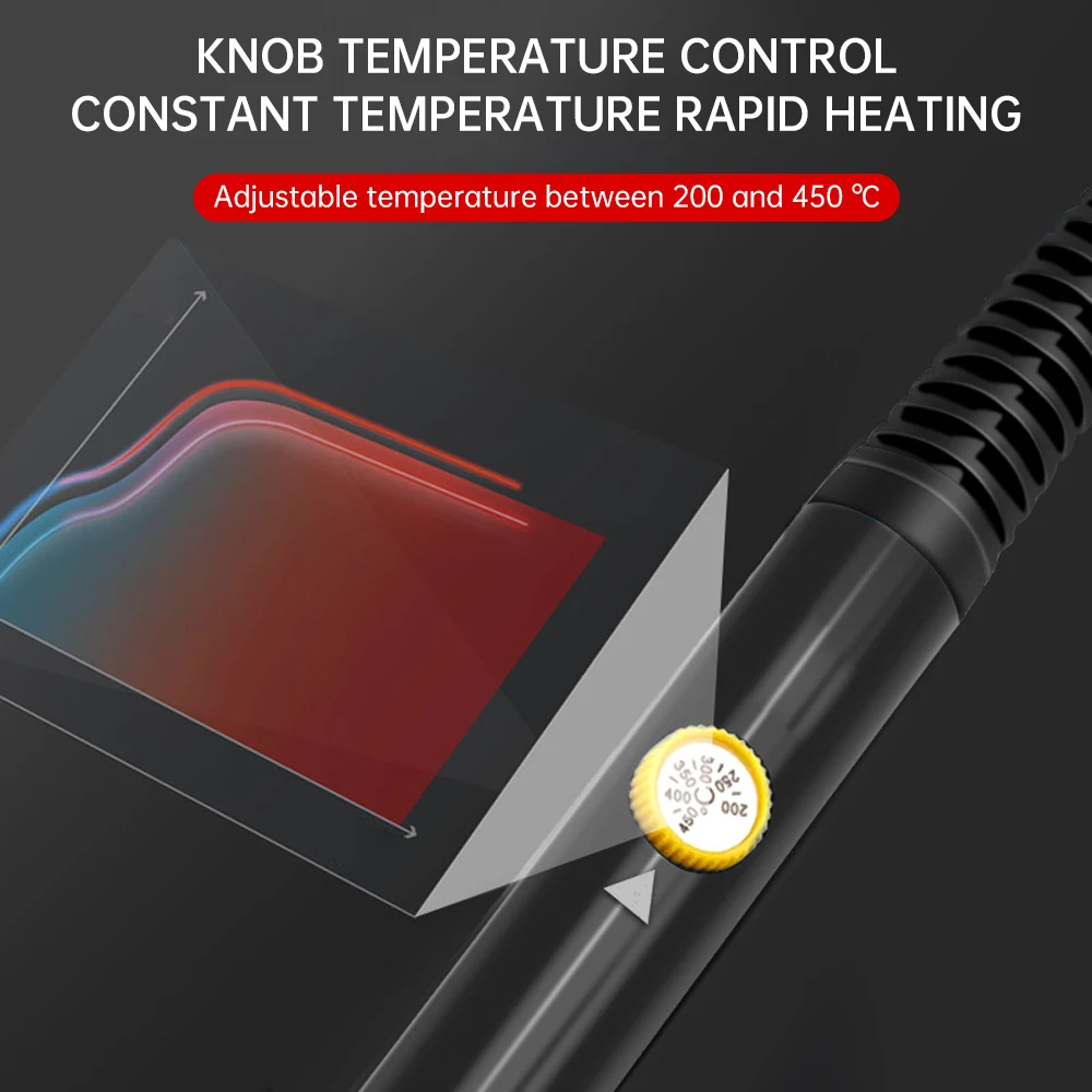 Einstellbare Temperatur elektrischer Lötkolben 220V 110V 60W Schweiß lot Nacharbeit station Wärme Bleistift spitzen Reparatur werkzeuge