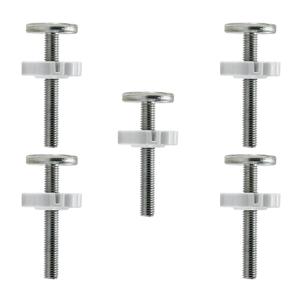 

5pcs Baby Gate Screws Fence Accessories Metal Bolts Pressure Mounted Dog Hardware Stair Gates Spindle Rod Extender Fits Most