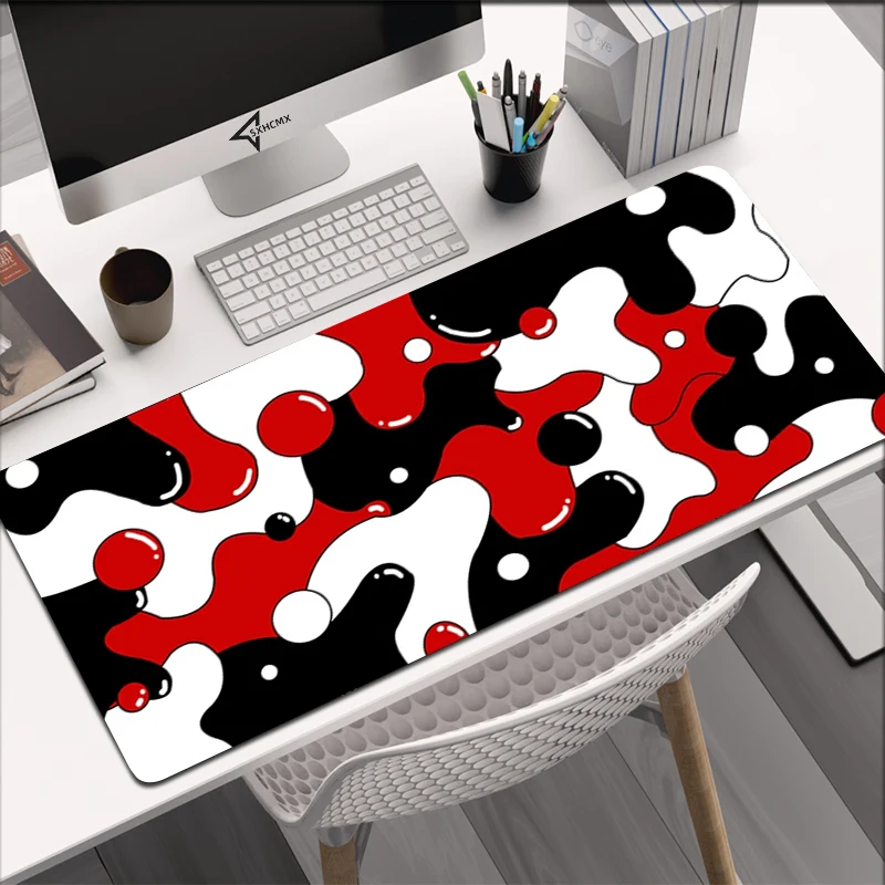 Computer Mouse Pad Strata Liquid Gaming Mousepad Abstract Large 900x400 MouseMat Gamer Art Mause Carpet PC Desk Mat keyboard Pad