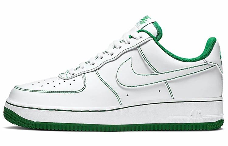 

Кроссовки Nike Air Force 1 низкие Белые сосновые зеленые