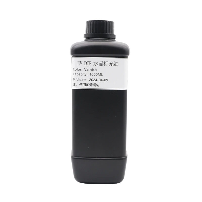 Imagem -05 - Dtf Tinta e Verniz Filme a b para Impressora Epson Xp600 Tx800 1390 L800 L1800 L805 Kit de Recarga de Tinta uv 1000ml Garrafa uv