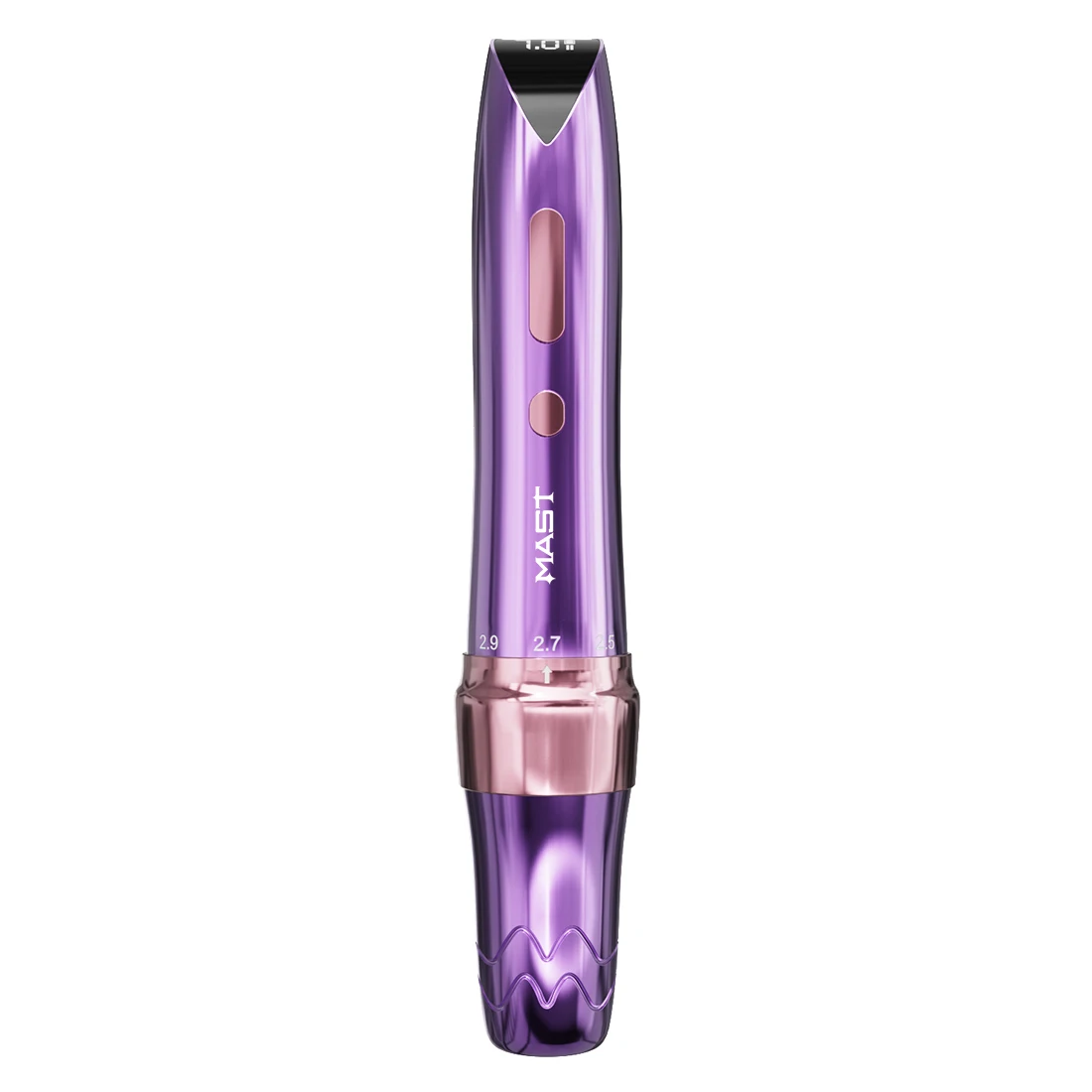 

WQP-053-1 Wholesale Permanent Makeup Machine Wireless Ta ttoo Pen 2.2-3.2mm Adjustable Stroke Copper 11000rpm Purple