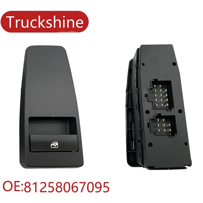 Car Driver Side Power Master Window Control Switch Button Console 81258067095 For MAN TGS TGX TGL TGM Trucks Right