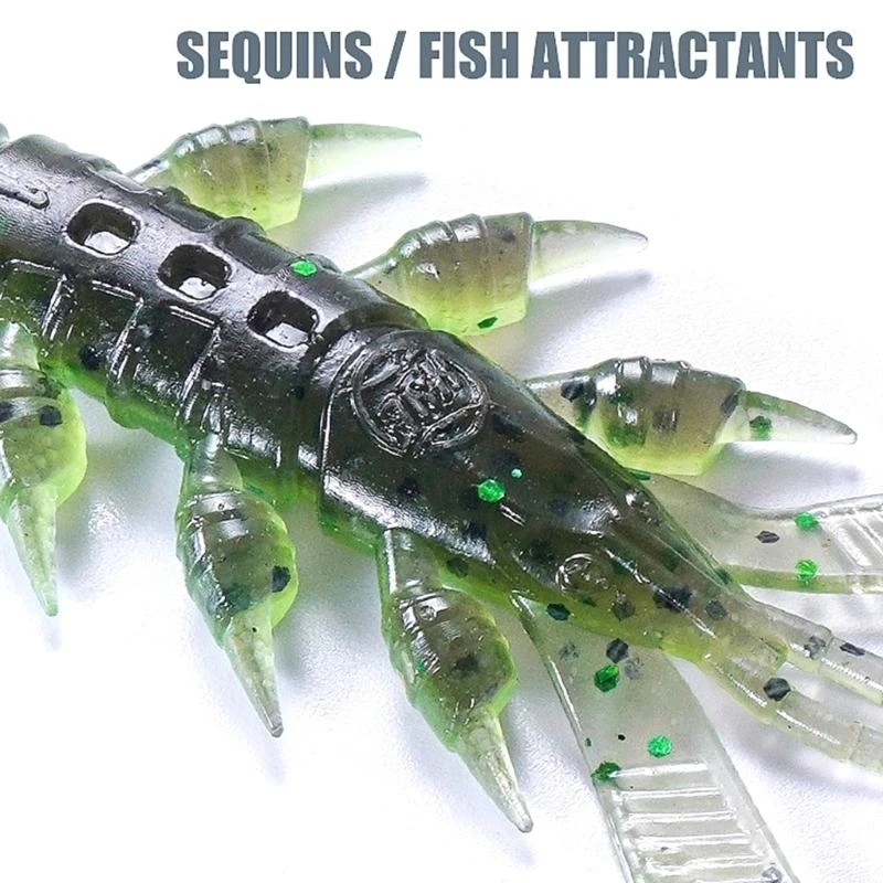 

Crawfishes Baits Shrimp Claw Artificial Shrimp Lures for Freshwater & Saltwater