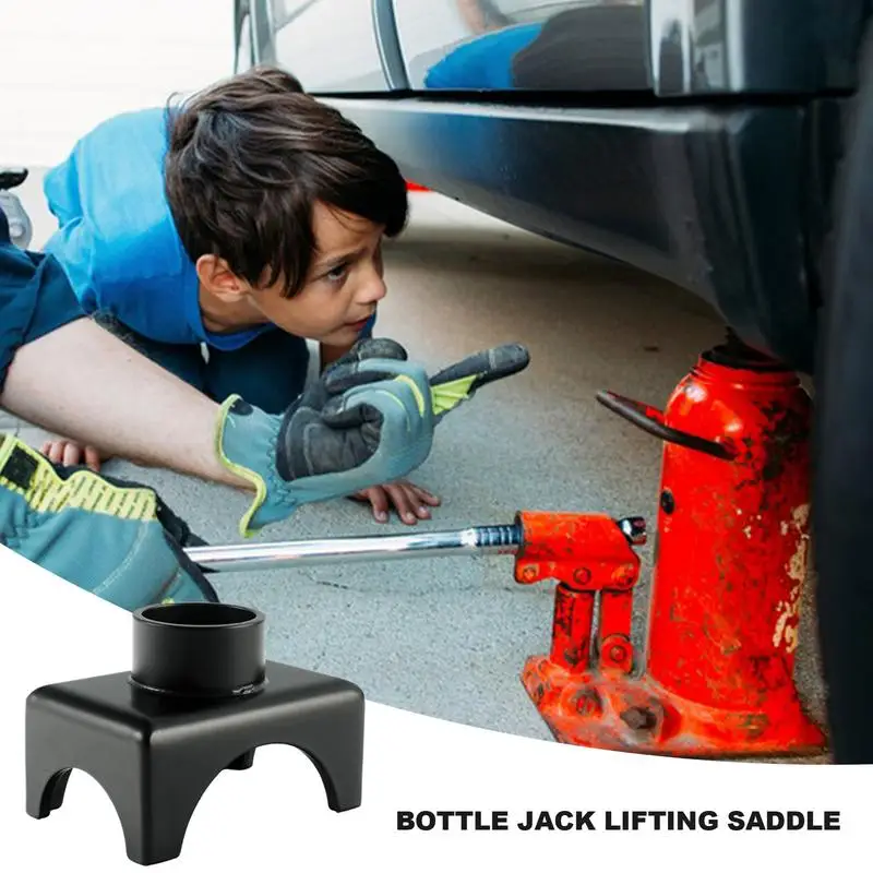 Bottle Jack Axle Adapter Bottle Jack Steel Saddle Adapter Axle Tube Automotive Supplies Safe Jack Accessories For Floor Jack