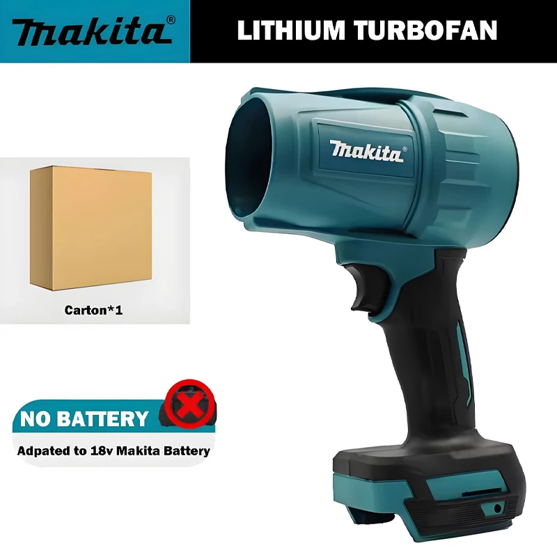 

30000RPM 18V Handheld Ducted Turbofan High Power Jet Fan Lithium Violent Fan Multifunctional Washer Dust Blower Electric Blower