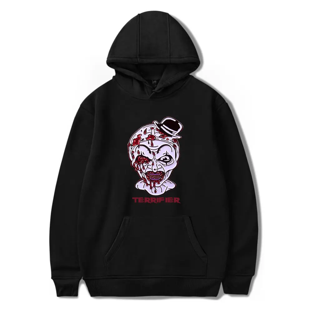 Terrifier Art the Clown Hoodies Sweatshirts Unisex Fashion Casual HipHop Pullovers Streetwear Men Clothing Fashion Outwear