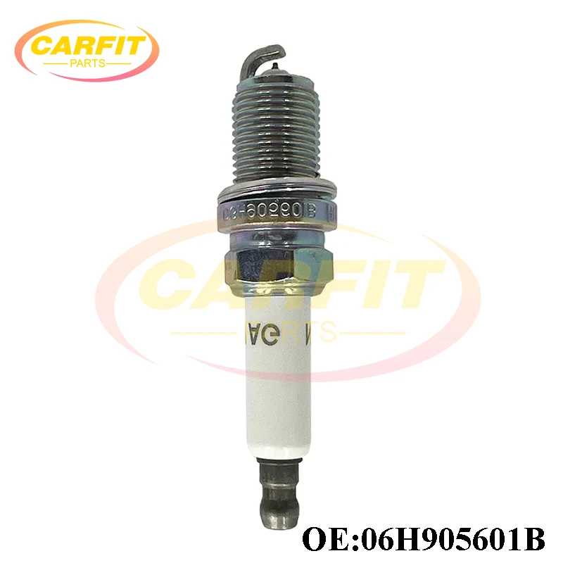 OEM 06H905601B 06H905601A 0242245576 PFR7S8EG Platinum Spark Plug For Audi A3 A4 A5 A6 Q5 R8 S5 TT VW Jetta Golf Passat Tiguan