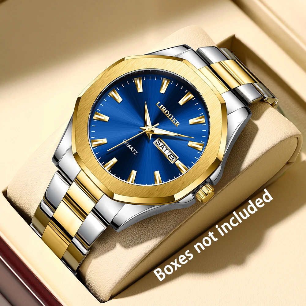 1Pc Fashionable Men's Quartz Watch, Round Dial, Suitable For Formal And Casual Occasions, Luxurious Business Watch