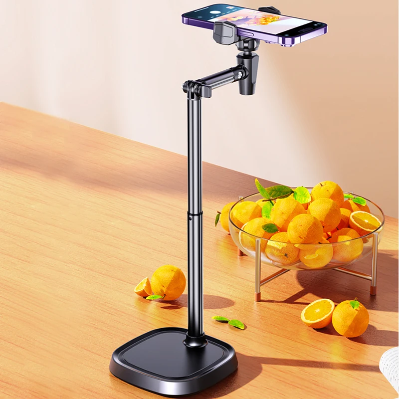 Cell Phone Stand Adjustable Phone Holer for Desk Home Office Aesthetic Desk Accessories for iPhone 15 Stand Fits All Phone