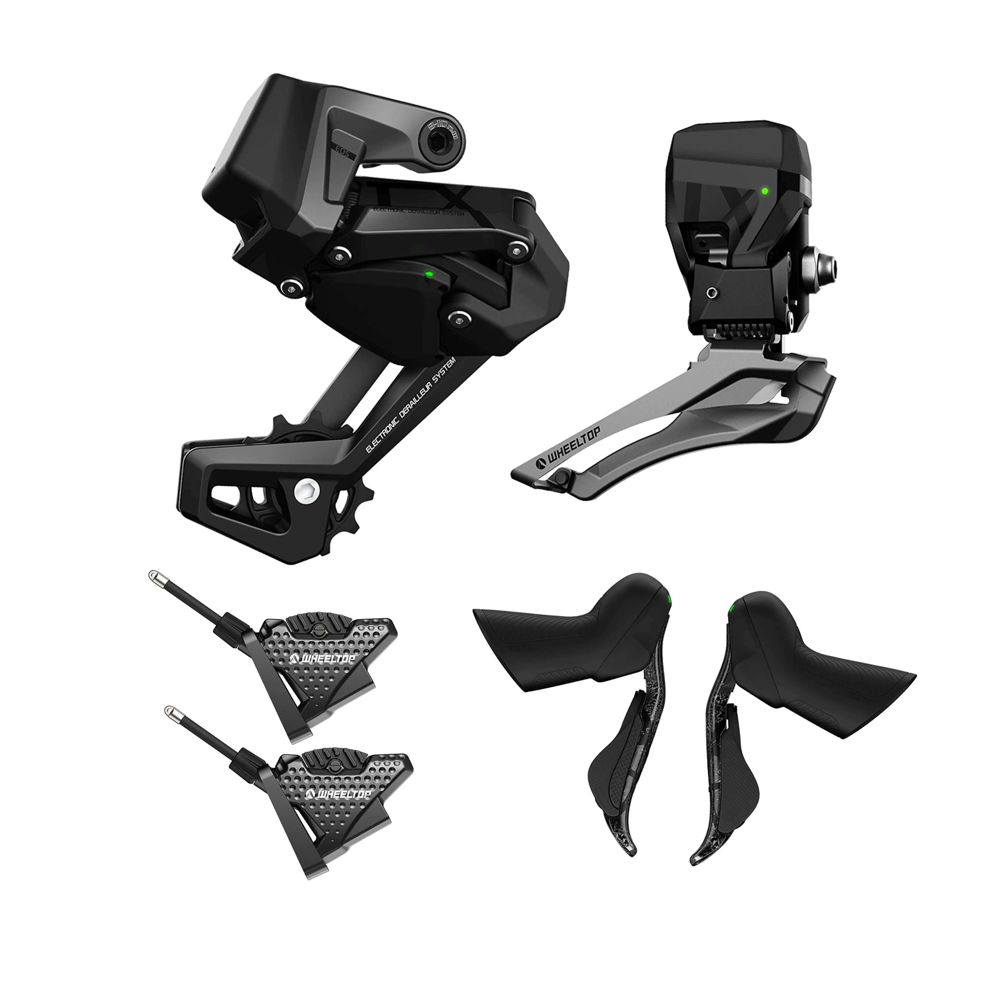 

WheelTop EDS TX Electronic Bicycle Shifting System With Hydraulic Disc Brake