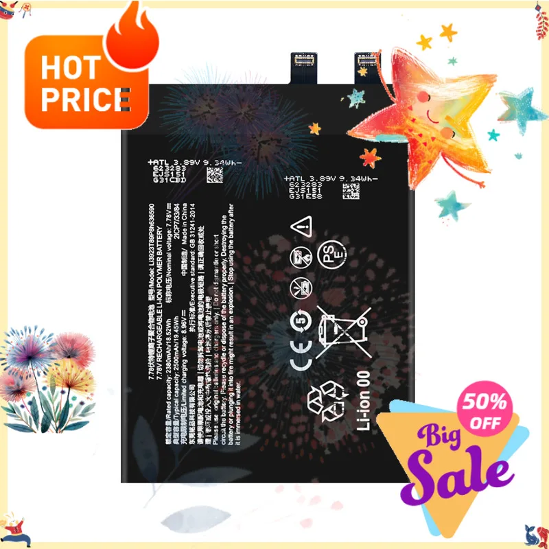 SWZY 5000mAh Li3923T89P8h636590 Battery For ZTE Nubia Red Magic 7Pro NX709J / RedMagic 7s Pro NX709S Mobile Phone Batteries
