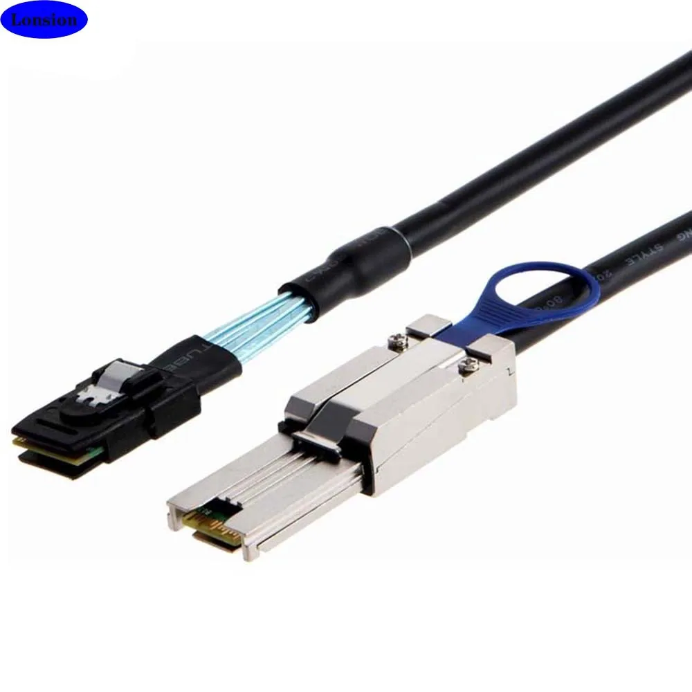 

MINI SAS SFF-8087 to SAS SFF-8088 server high-speed connection Cable