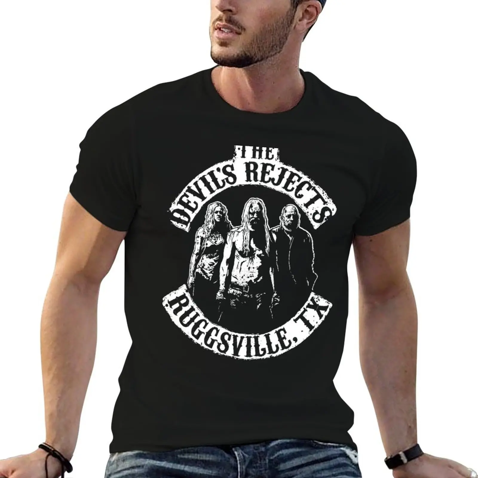 

Devils Rejects, Ruggsvile, TX T-Shirt t shirt for man 100 percent cotton t shirt man cotton T-Shirt