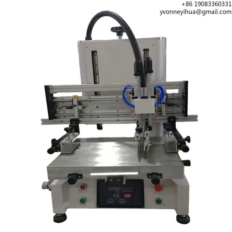

Plane Serigraphy Printer Mini Size Semi Auto Silk Screen Printing Machine