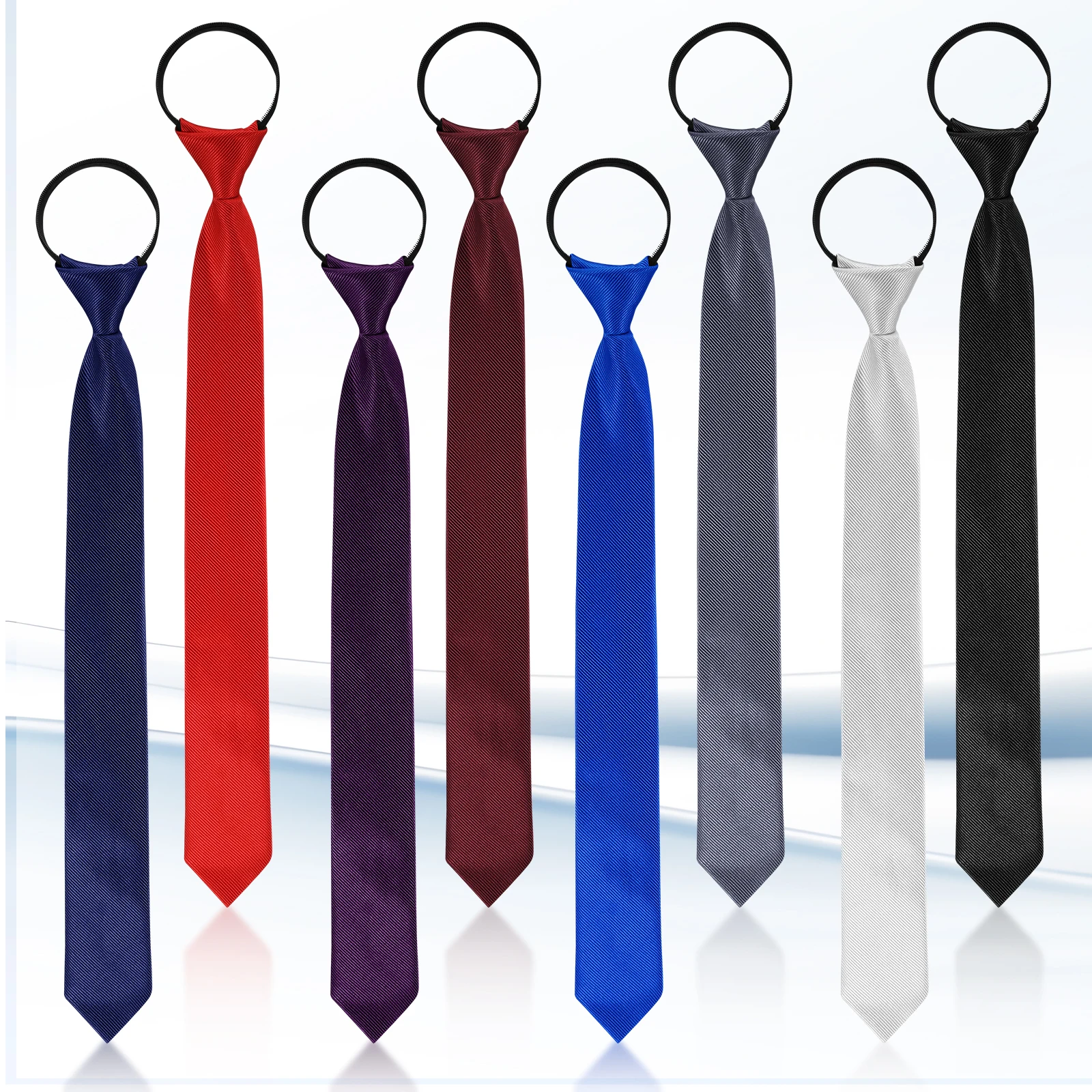 

8bags Sleek Simple Style Narrow Tie — элегантный галстук для женщин в классической цветовой гамме, подходящий для деловых мероприятий.