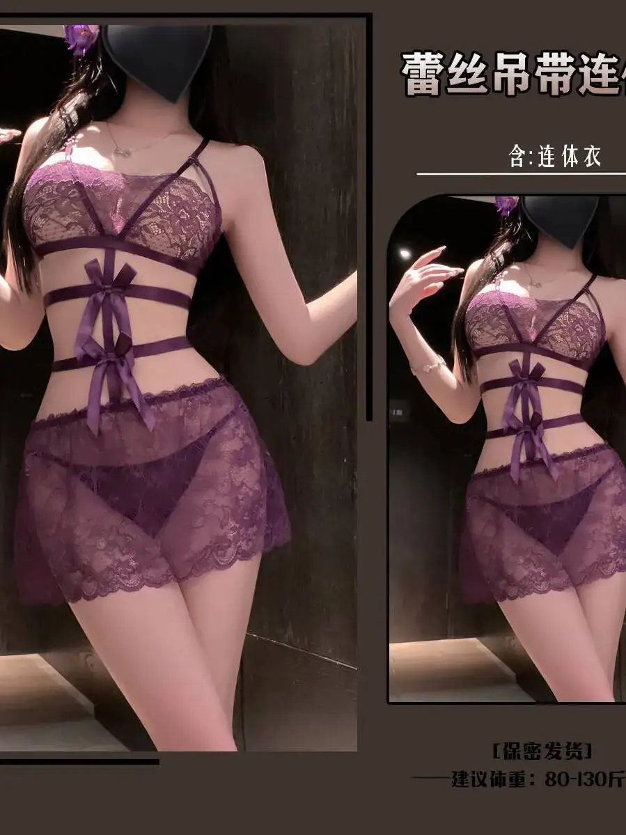 ชุดมินิเดรสซีทรูพิมพ์ลายดอกไม้เซ็กซี่แบบเปิดหลัง คอลึก สายเดี่ยว ผูกเอว ทรงเข้ารูป ดีไซน์หรูหรา สไตล์ไนต์คลับ รุ่น Pure Desire XTIR