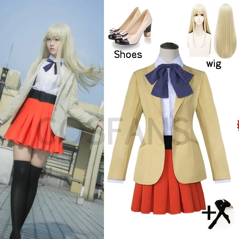 New Hakata Tonkotsu Ramens Lin Xianming Coat Shirt Dress Uniform Outfit Anime Cosplay Costumes Halloween Women Cosplay