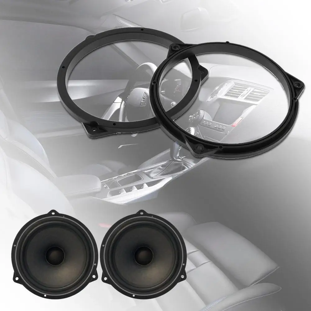 Car Speaker Adapter Spacer Ring 6.5 Inch for Hyundai for Kia Front Door ABS