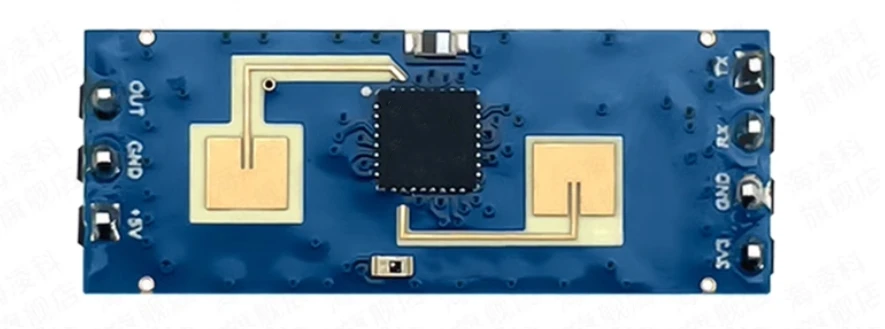 LD2412 24GHz mmWave-Radarsensor FMCW Modul zur Erkennung von menschlicher Anwesenheit und Mikrobewegungen, 9m Weitwinkel, UART GPIO – Detail 3