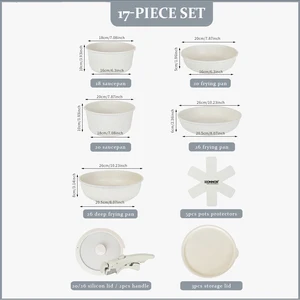 En çok satılan 10 tencere ve tava döküm alüminyum-1 numara