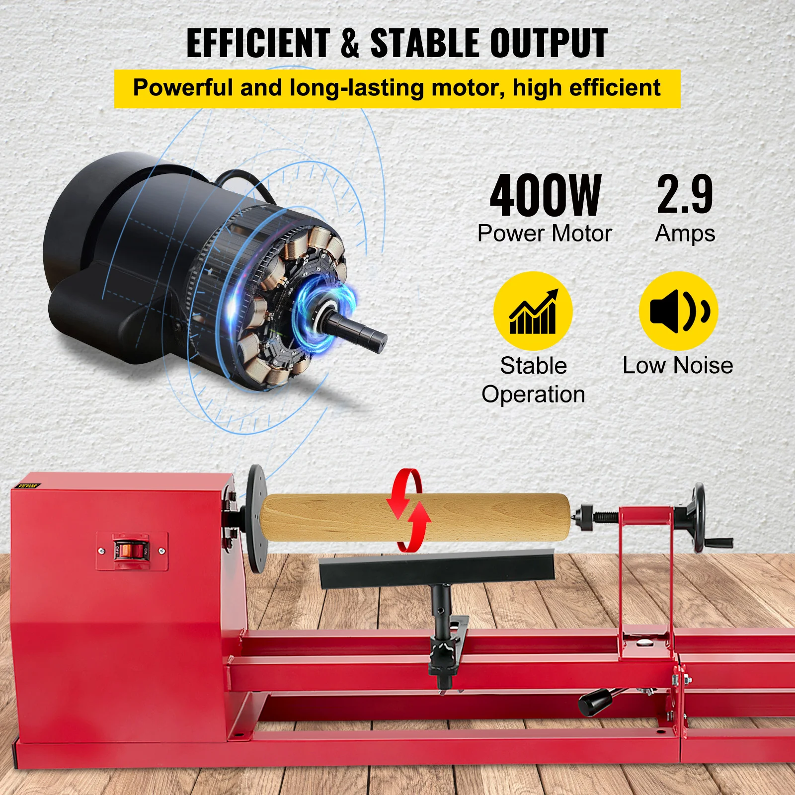 VEVOR Wood Turning Lathe 14\