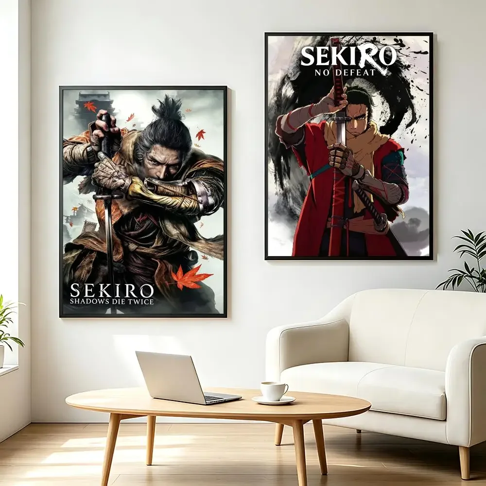 game Sekiro Shadows Die Twice  Poster HD Printing Fresh and Nordic Home Decor Wall Art for the Living Rooms Hallways Gift Giving