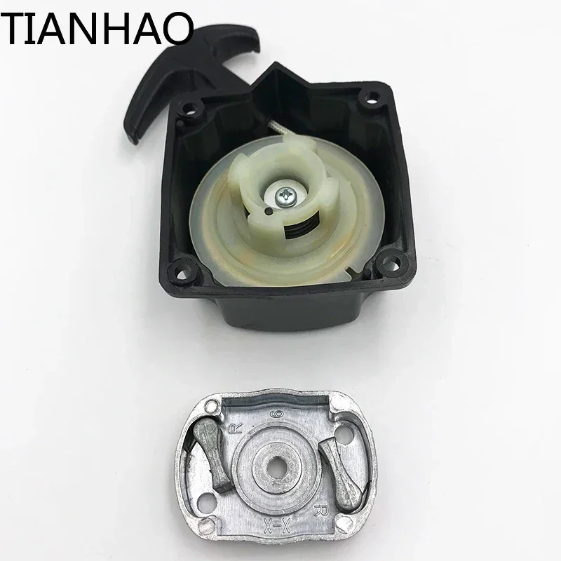 Grass Trimmer Start Steel Recoil Pull Starter Brush Cutter Replacement Part
