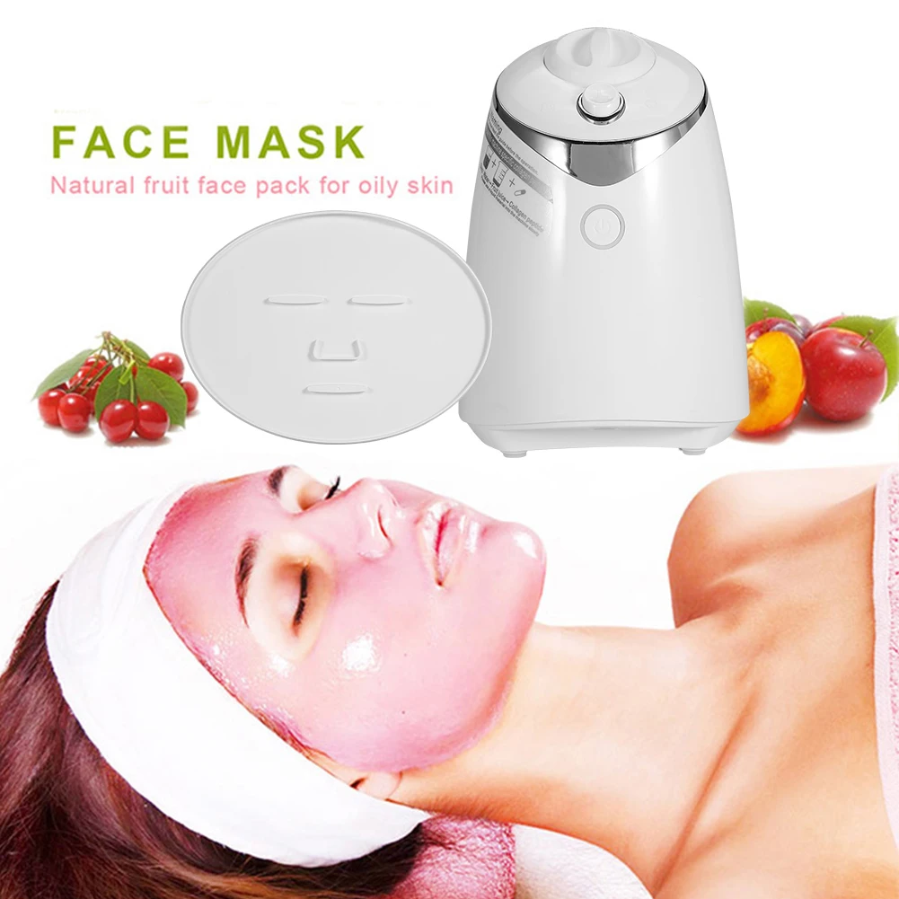 Automatic Mask Maker Vegetable Mask Machine Automatic Facial Mask Maker DIY Natural Fruit Vegetable Collagen Face Mask Machine