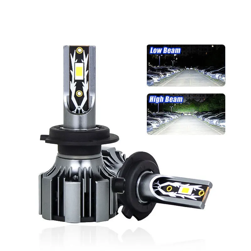 

T6 LED Car Headlights H1 H7 H11 9005 9006 H4 Super Bright Focus Beam Upgrade Front Lamps Led Lights Car Accessories