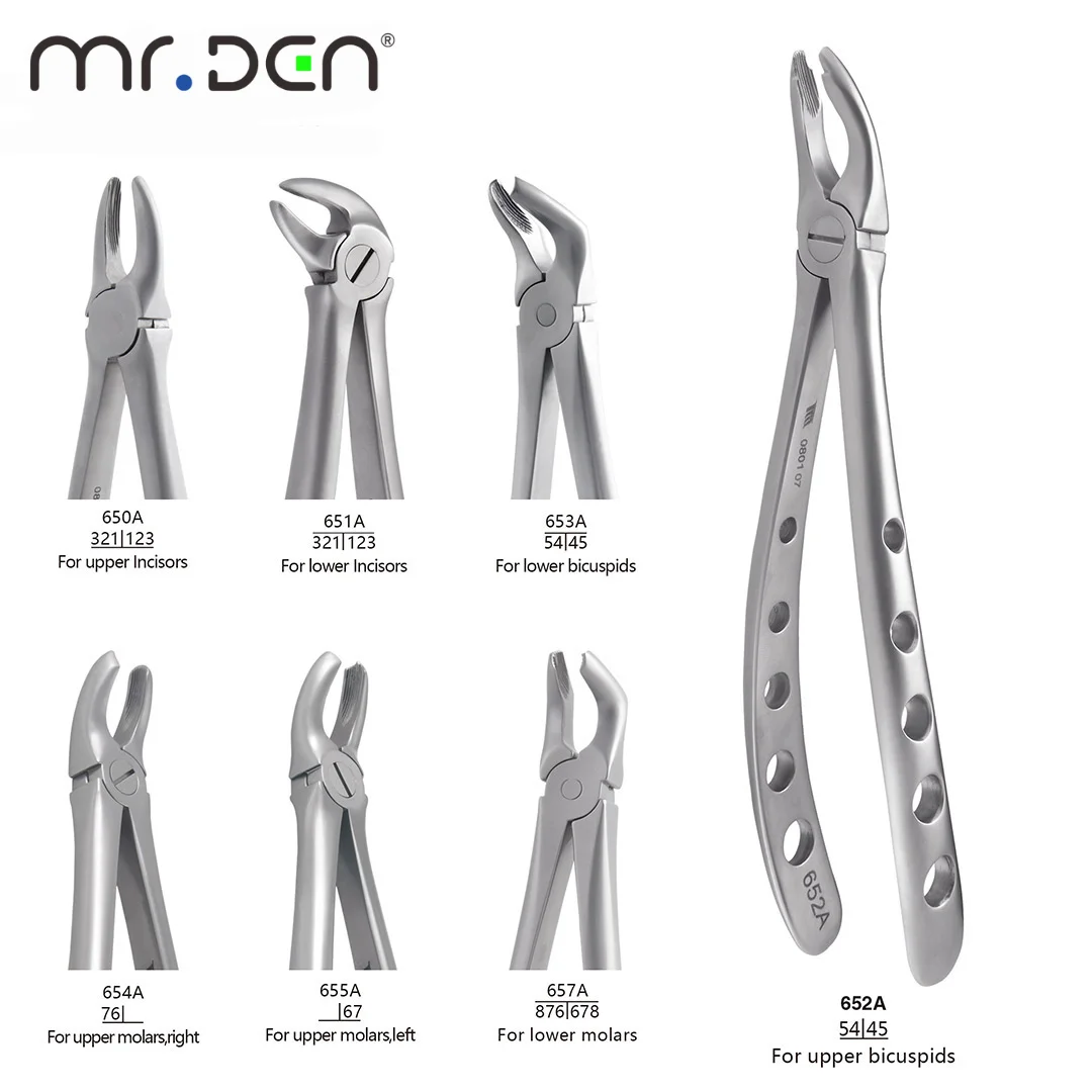 TianTian Dental High Precision Dental Extraction Forceps Adult Residual Root Tweezer Surgical Tool