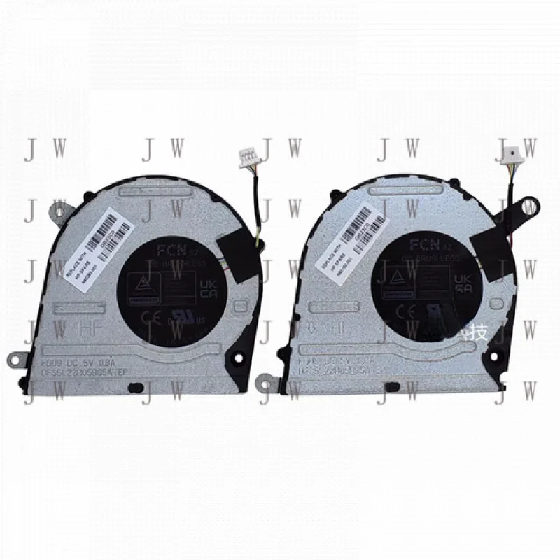 

Оригинальный охлаждающий вентилятор DDW для HP Pavilion Plus 14-EW R + L N60150-001 N60253-001