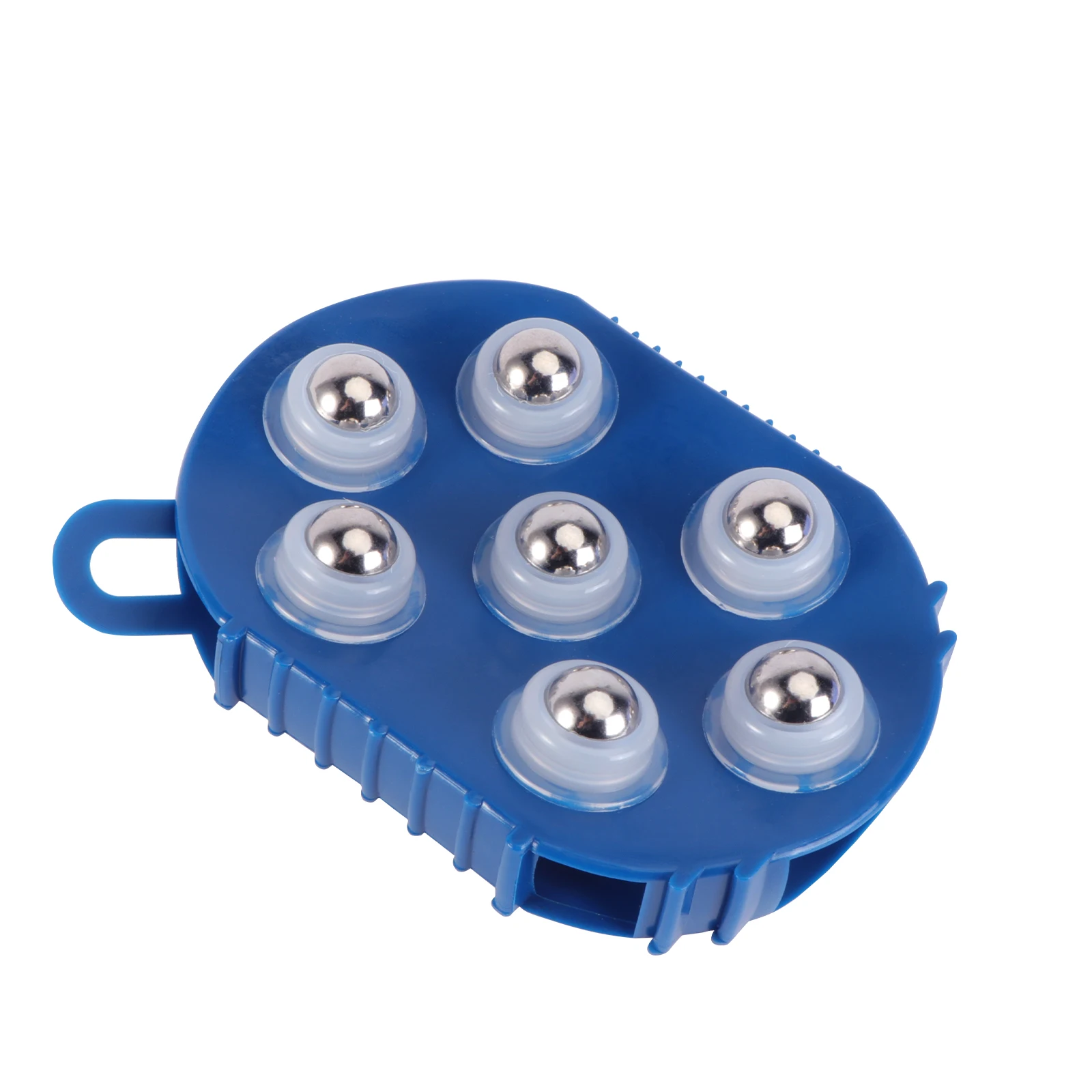 

Rotating Massage Brush Handheld Massager with Steel Balls for Back Face Neck Body Bathing Brush Cellulite Reducer Skincare