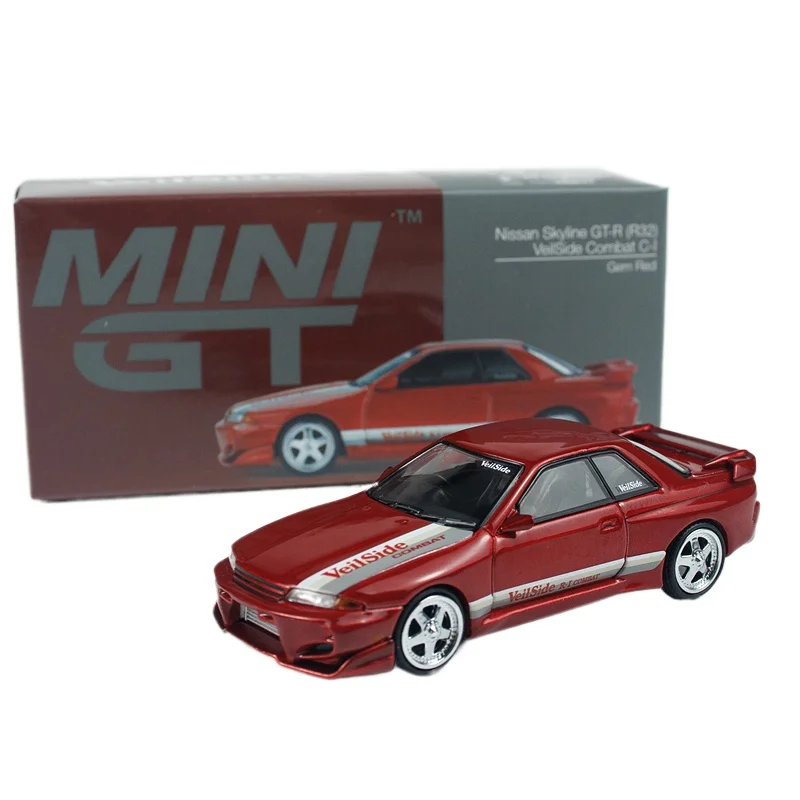 

MINIGT 1:64 GTR R32 Skyline сплав модель автомобиля офис спальня коллекция игрушек модель украшения украшения мальчик Рождественский подарок