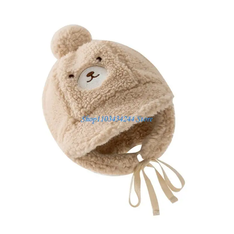 Baby Leifeng Hat Infant Warm Bonnet Caps Trapper Hat for Winter Comfort and Warmth in Cold Season Outdoor Activity