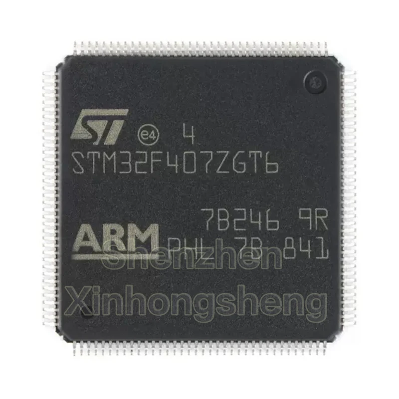 Original authentic STM32F407ZGT6 LQFP-144 ARM Cortex-M4 32-bit microcontroller MCU