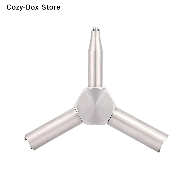 [ZY]Outdoor Hunting Gas Valve Key Steel Triple Force Magazine Charging Tool For GBB AEG KSC WA   Shooting[ZY]