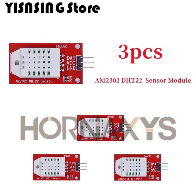 1-10 pces/sensor de temperatura digital/sensor de umidade am2302 dht22 módulo sensor para arduino eletrônico diy