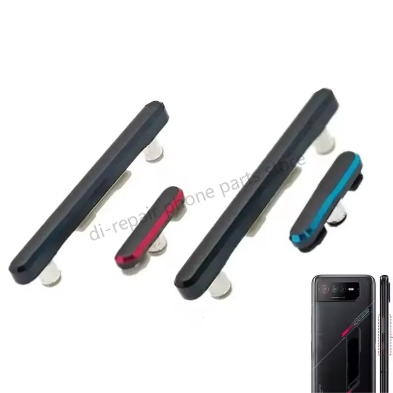 High Responsiveness Metal Replace Side Buttons Volumes Power Keys For ROG 6 Phone Enhancing Durability Smooth Operations