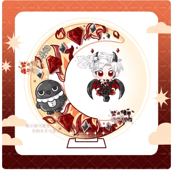 Anime Love and Deepspace Rafayel Caleb Sylus Acrylic Stand Figure Model Plate Cosplay Collection Desktop Decor Gifts SDPK