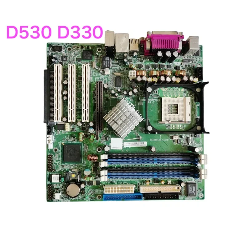 

Подходит для материнской платы HP Compaq D530 D330 323091 -001 305374 -001 Материнская плата с разъемом 478, 100% протестирована, ОК, полностью работает