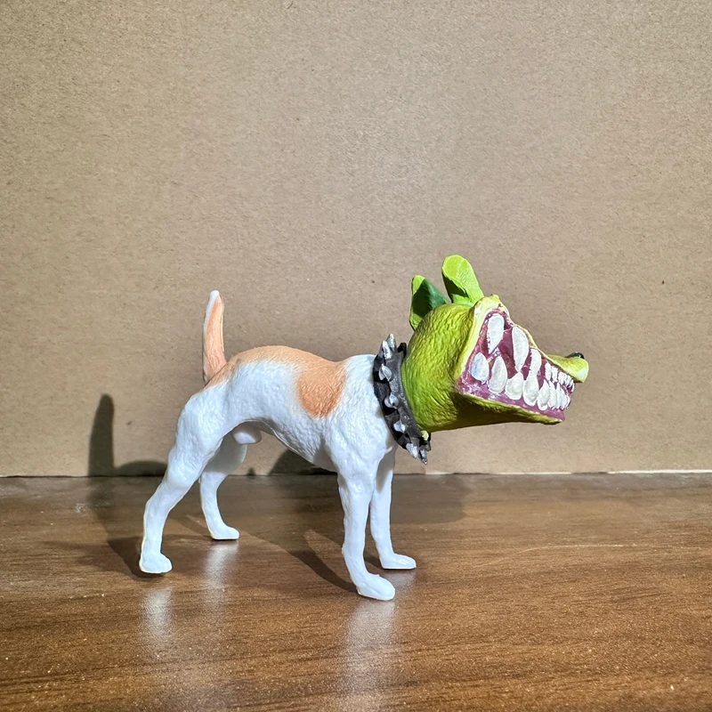 7 سنتيمتر قناع الكلب عمل أرقام تمثال أنيمي الشكل قناع نموذج تمثال سطح المكتب ديكور الحلي عطلة هدايا الأطفال اللعب #2