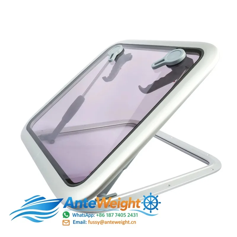 Marine Boat Skylight Profile Escape Hatch Window Aluminium Ship Yacht Deck Hatch