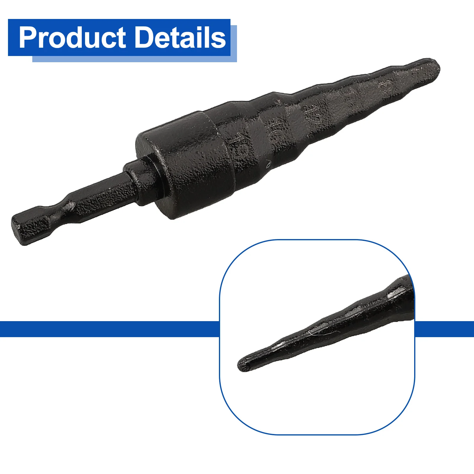 Drill Bits Pipe Expander Carbon Steel Six Sizes 1/4inch（6.35mm） 10mm 6 In1 Swage Tube Expander An Electric Drill