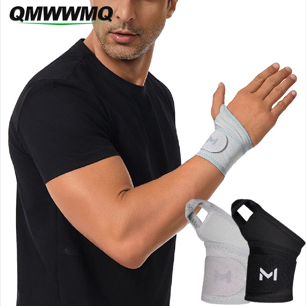 1/2PCS Wrist Guard Protector, Elastic Wrist Support for Wrist Pain & Tendon Sheath Strain, Men Women for Fitness Badminton